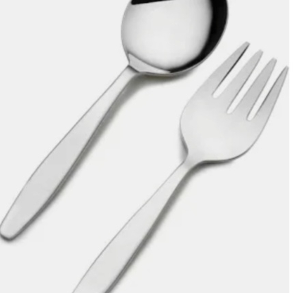 Gorham Sterling Silver Baby Spoon & Fork Set with Red Box